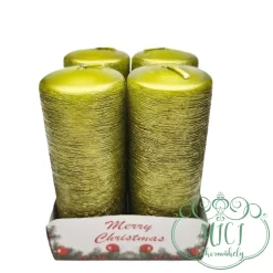 A gyertyák a karácsonyi készülődés elengedhetetlen kellékei. Karácsonyi