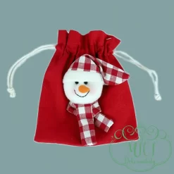 Ez a praktikus ajándéktasak megoldás a csomagolási problémákra. Textil dekoratív ajádéktáska.