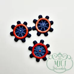 Nyári apró kütyü; home decor kiegészítő. Díszítő elemként használhatod lakásdekorációk