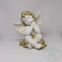 Angyal figura. Ünnepi hangulat fontos eleme. Alkalmazható lakásdekorációk készítéséhez. Használhatod adventi koszorúd