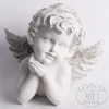 Angyal figura. Ünnepi hangulat fontos eleme. Alkalmazható lakásdekorációk készítéséhez. Használhatod adventi koszorúd