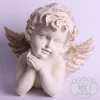 Angyal figura. Ünnepi hangulat fontos eleme. Alkalmazható lakásdekorációk készítéséhez. Használhatod adventi koszorúd