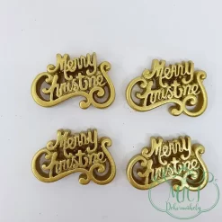 Öntapadós polyresin karácsonyi kiegészítő. Kiegészítője lehet: adventi koszorú; karácsonyi dekoráció