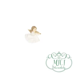 Karácsonyi dekoráció; kerámia/polyresin figura. Tökéletes ajándék lehet