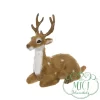 Őszi/Téli; Karácsonyi dekoráció.  Szarvas -textil bundával. Tökéletes ajándék lehet