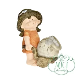 Home dekoráció; kerámia/polyresin figura. Tökéletes ajándék lehet akár születésnapra; névnapra; vagy egyéb különleges alkalomra. De saját lakásod is díszítheted vele. Kiváló home decor termék.