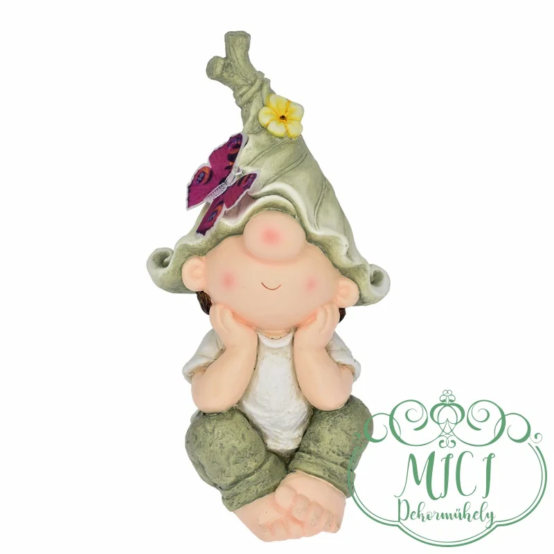 Home dekoráció; kerámia/polyresin figura. Tökéletes ajándék lehet akár születésnapra; névnapra; vagy egyéb különleges alkalomra. De saját lakásod is díszítheted vele. Kiváló home decor termék