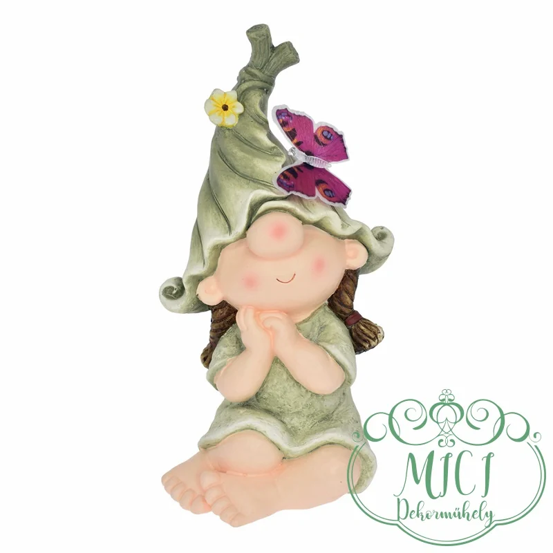 Home dekoráció; kerámia/polyresin figura. Tökéletes ajándék lehet akár születésnapra; névnapra; vagy egyéb különleges alkalomra. De saját lakásod is díszítheted vele. Kiváló home decor termék