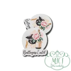 Egyedi fa tábla; kiegészítője lehet otthonod dekorációjának; asztaldísznek; koszorúnak; ajtó kopogtatónak; egyéb dekorációs termékeknek