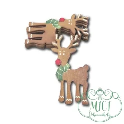 Egyedi fa tábla; kiegészítője lehet karácsonyi/ünnepi asztaldísznek; koszorúnak; ajtó kopogtatónak; egyéb dekorációs termékeknek. Felhasználhatod akár hűtőmágnes készítéséhez is.