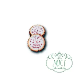 Egyedi fa tábla; kiegészítője lehet karácsonyi asztaldísznek; koszorúnak; ajtó kopogtatónak; adventi dekorációnak; egyéb dekorációs termékeknek.