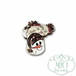 Egyedi fa tábla; kiegészítője lehet karácsonyi asztaldísznek; koszorúnak; ajtó kopogtatónak; adventi dekorációnak; egyéb dekorációs termékeknek.