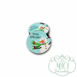 Egyedi fa tábla; kiegészítője lehet karácsonyi asztaldísznek; koszorúnak; ajtó kopogtatónak; adventi dekorációnak; egyéb dekorációs termékeknek.