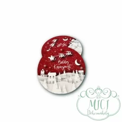 Egyedi fa tábla; kiegészítője lehet karácsonyi asztaldísznek; koszorúnak; ajtó kopogtatónak; adventi dekorációnak; egyéb dekorációs termékeknek.