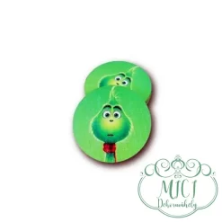 Egyedi karácsonyi GRINCS-es fa tábla; kiegészítője lehet karácsonyi/ünnepi asztaldísznek; koszorúnak; ajtó kopogtatónak; egyéb dekorációs termékeknek. Felhasználhatod akár hűtőmágnes készítéséhez is.