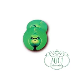 Egyedi karácsonyi GRINCS-es fa tábla; kiegészítője lehet karácsonyi/ünnepi asztaldísznek; koszorúnak; ajtó kopogtatónak; egyéb dekorációs termékeknek. Felhasználhatod akár hűtőmágnes készítéséhez is.