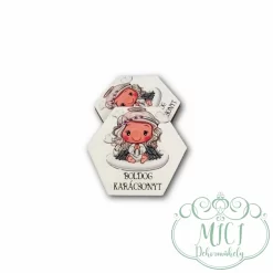 Egyedi fa tábla; kiegészítője lehet karácsonyi asztaldísznek; koszorúnak; ajtó kopogtatónak; adventi dekorációnak; egyéb dekorációs termékeknek.