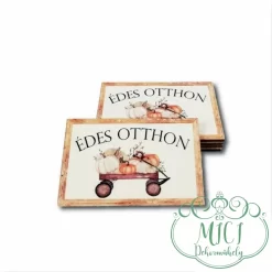 Egyedi őszi fa tábla; kiegészítője lehet otthonod dekorációjának; asztaldísznek; koszorúnak; ajtó kopogtatónak; egyéb dekorációs termékeknek. Felhasználhatod akár hűtőmágnes készítéséhez is.