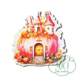 Egyedi fa tábla; kiegészítője lehet őszi asztaldísznek; koszorúnak; ajtó kopogtatónak; egyéb dekorációs termékeknek. Felhasználhatod akár hűtőmágnes készítéséhez is.