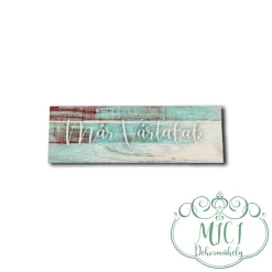 Egyedi fa tábla; kiegészítője lehet tavaszi/húsvéti asztaldísznek; koszorúnak; ajtó kopogtatónak; egyéb dekorációs termékeknek. Felhasználhatod akár hűtőmágnes készítéséhez is.