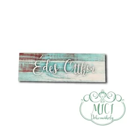 Egyedi fa tábla; kiegészítője lehet tavaszi/húsvéti asztaldísznek; koszorúnak; ajtó kopogtatónak; egyéb dekorációs termékeknek. Felhasználhatod akár hűtőmágnes készítéséhez is.