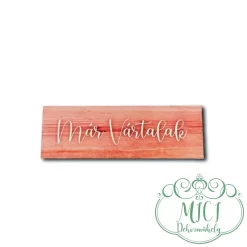 Egyedi fa tábla; kiegészítője lehet tavaszi/húsvéti asztaldísznek; koszorúnak; ajtó kopogtatónak; egyéb dekorációs termékeknek. Felhasználhatod akár hűtőmágnes készítéséhez is.