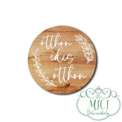 Egyedi fa tábla; kiegészítője lehet tavaszi/húsvéti asztaldísznek; koszorúnak; ajtó kopogtatónak; egyéb dekorációs termékeknek. Felhasználhatod akár hűtőmágnes készítéséhez is.