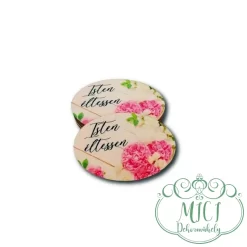 Egyedi fa tábla; kiegészítője lehet szülinapi asztaldísznek; koszorúnak; ajtó kopogtatónak; egyéb dekorációs termékeknek. Felhasználhatod akár hűtőmágnes készítéséhez is.